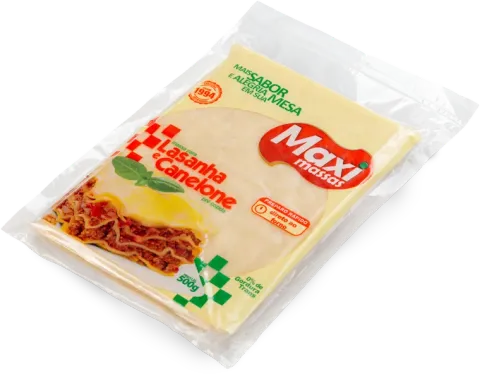 Pacote de Massa para lasanha Maxi Massas